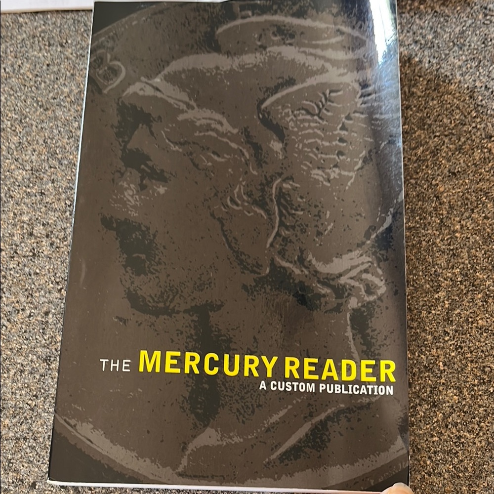 The Mercury Reader Book -paperback